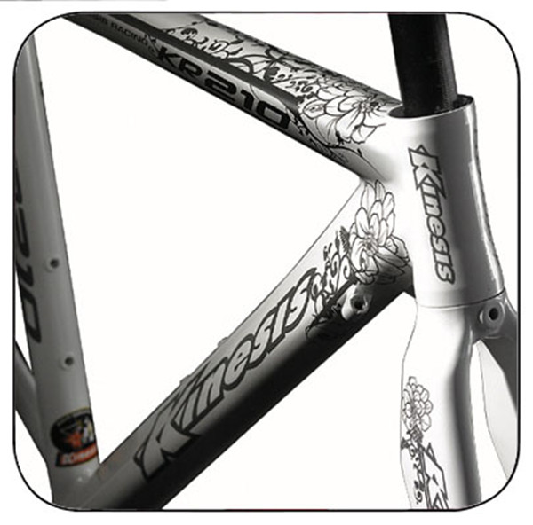 Superligero Aluminio Marco de la bicicleta Lady Aero Road Bike Marco+horquilla conjunto KR210L Mujeres 1.4kg 3