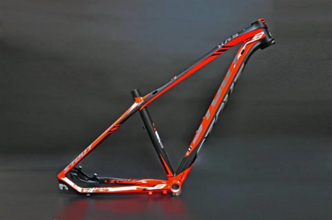 29er XC Montanera Bicicleta Cuadro de cola dura de aleación de aluminio mtb 29 "bicicleta cónica reflectante 3