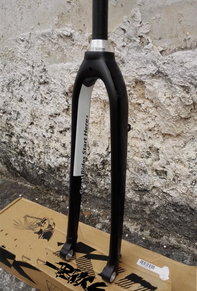 26/27.5/29er Mtb tenedor rígido de aluminio tenedor duro de 15 mm a través del eje de tenedor de bicicleta de montaña 0