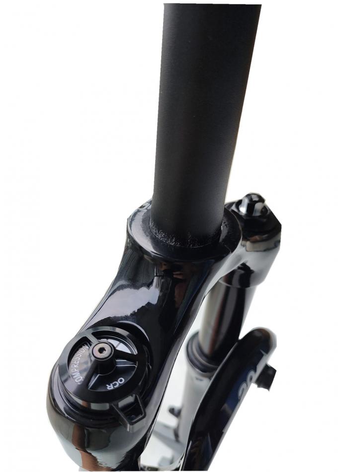 Peso ligero 20er Suspensión aérea tenedor para niños Bicicleta tenedor delantero 60/80mm Freno de disco 100x15 4