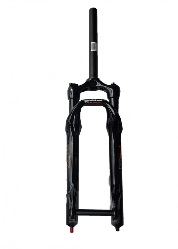 Peso ligero 20er Suspensión aérea tenedor para niños Bicicleta tenedor delantero 60/80mm Freno de disco 100x15 5