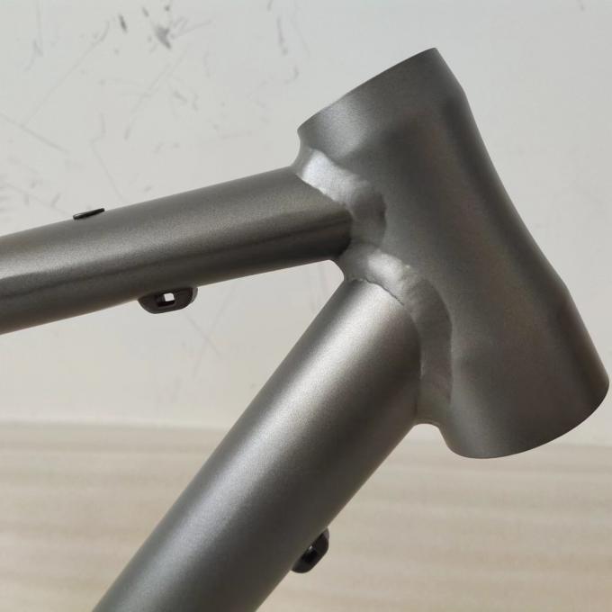 Piezas de aluminio de la bicicleta de la grava 700C del marco de la bici del camino del freno de disco 8
