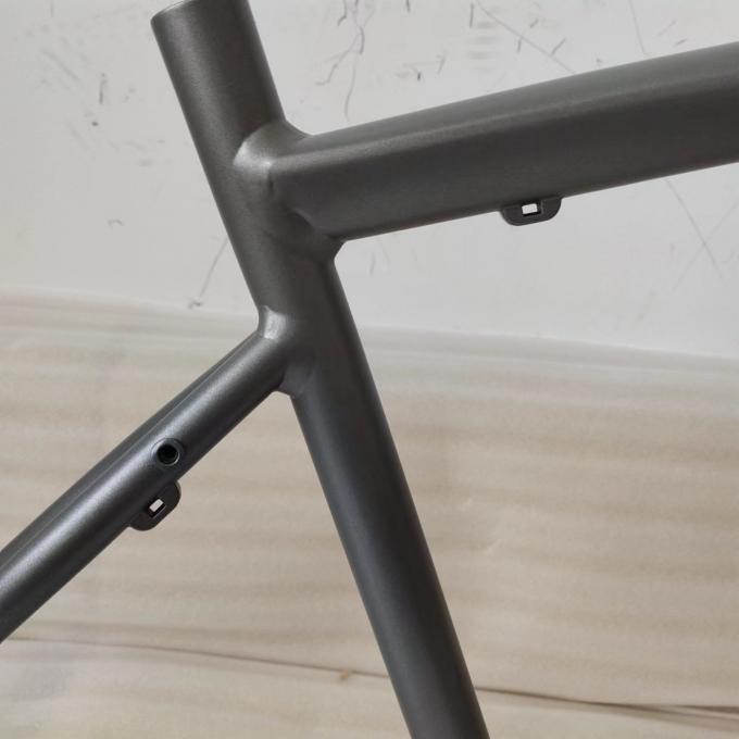 Piezas de aluminio de la bicicleta de la grava 700C del marco de la bici del camino del freno de disco 10