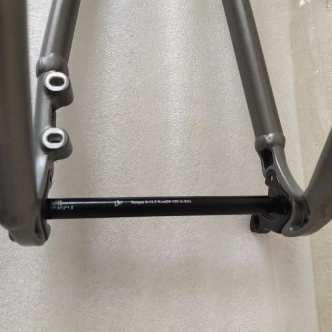 Piezas de aluminio de la bicicleta de la grava 700C del marco de la bici del camino del freno de disco 13