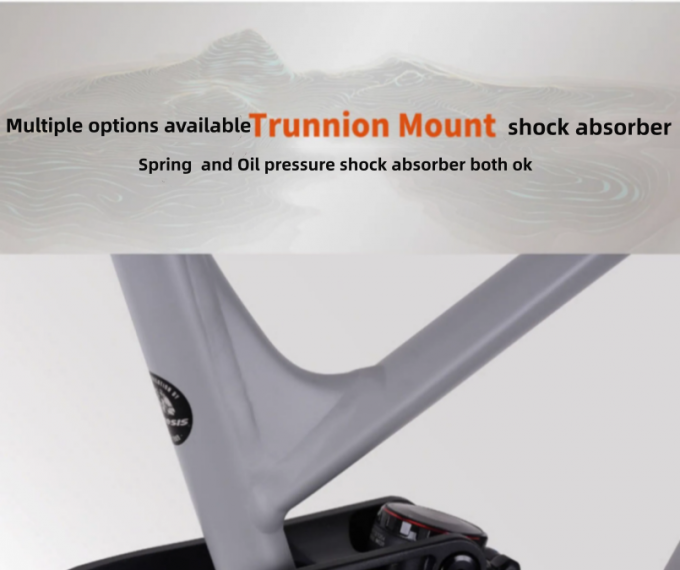 Kinesis TUM616 27.5+ 29er Aluminio con suspensión completa Enduro Off-Road Soft Tail Marco de bicicleta de montaña 5