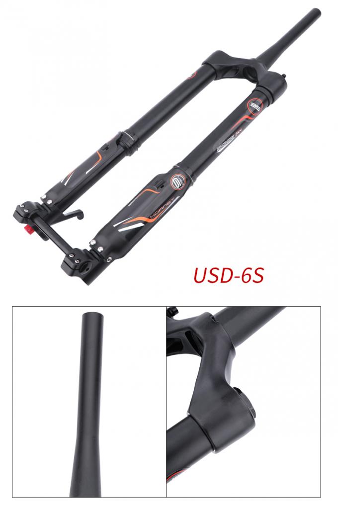 Dnm USD-6s Enduro Moutain Bike Suspensión aérea invertida Tenedor Suspensión frontal Tenedores de 160 mm Viaje 3