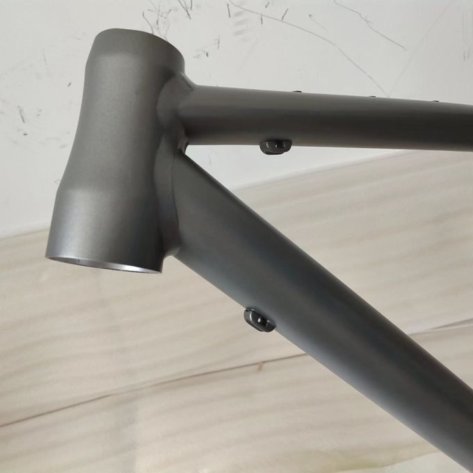 Piezas de aluminio de la bicicleta de la grava 700C del marco de la bici del camino del freno de disco 2