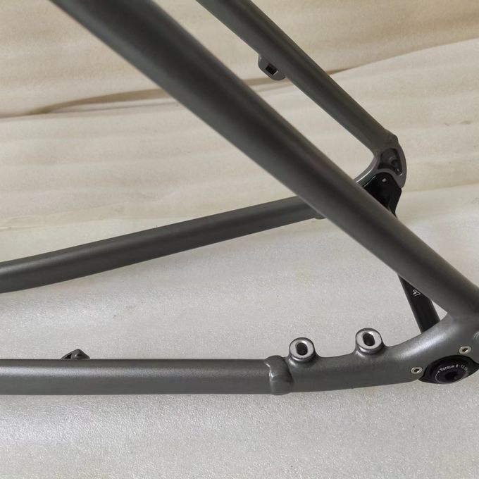 Piezas de aluminio de la bicicleta de la grava 700C del marco de la bici del camino del freno de disco 6