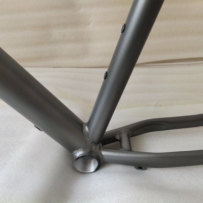 Piezas de aluminio de la bicicleta de la grava 700C del marco de la bici del camino del freno de disco 5