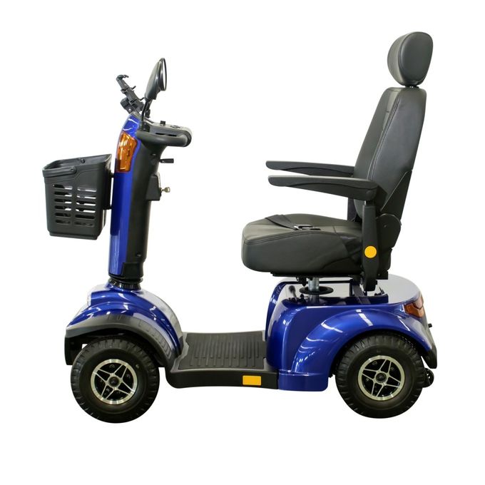 Scooter eléctrico para discapacitados de 4 ruedas para ancianos ligero para discapacitados para viajes Scooter de movilidad de tamaño medio 1