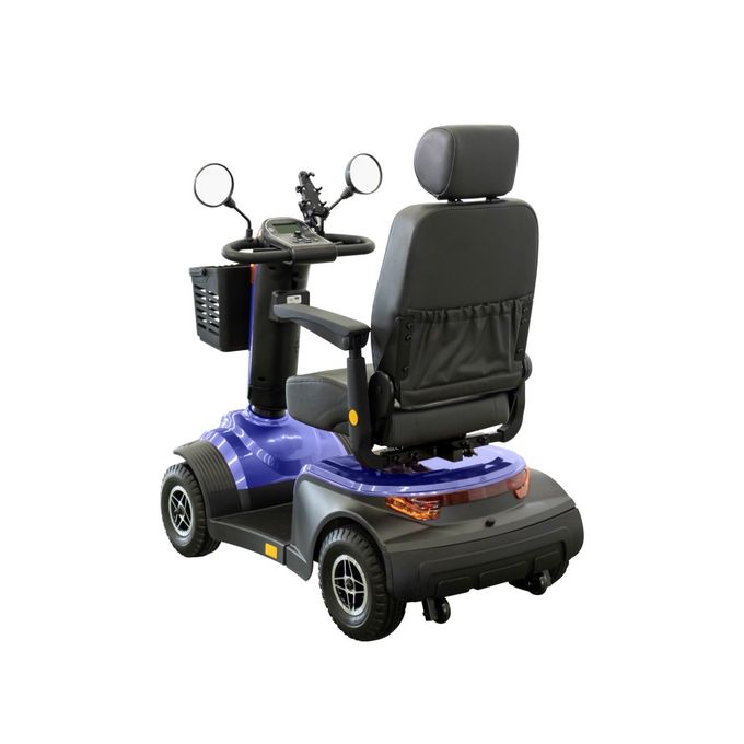 Scooter eléctrico para discapacitados de 4 ruedas para ancianos ligero para discapacitados para viajes Scooter de movilidad de tamaño medio 4