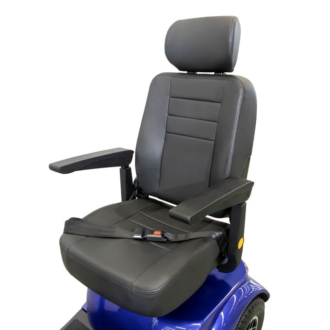 Scooter eléctrico para discapacitados de 4 ruedas para ancianos ligero para discapacitados para viajes Scooter de movilidad de tamaño medio 7