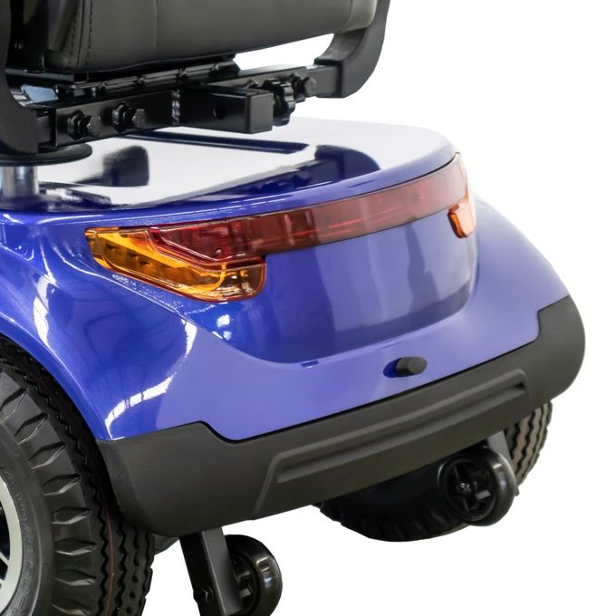 Scooter eléctrico para discapacitados de 4 ruedas para ancianos ligero para discapacitados para viajes Scooter de movilidad de tamaño medio 6