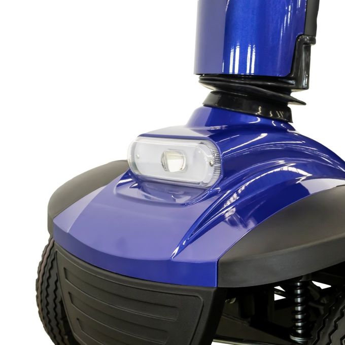 Scooter eléctrico para discapacitados de 4 ruedas para ancianos ligero para discapacitados para viajes Scooter de movilidad de tamaño medio 9
