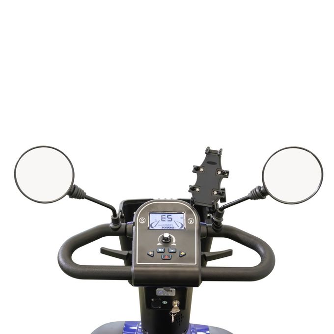 Scooter eléctrico para discapacitados de 4 ruedas para ancianos ligero para discapacitados para viajes Scooter de movilidad de tamaño medio 8