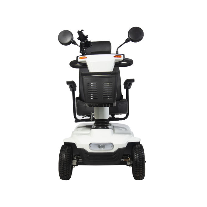 Motor de 450W Tamaño estándar Off-road 4 ruedas scooter de movilidad eléctrica para adultos sin batería blanco 2