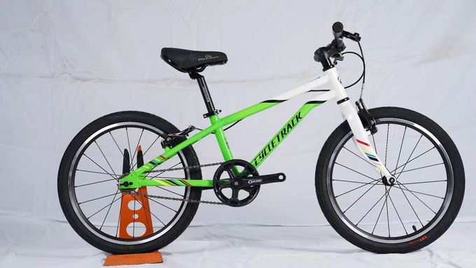 Ligero 16er Aluminio Niños Bicicleta de montaña V Freno Negro/amarillo 0