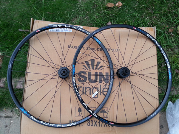 SunRingle Blackflag comp bicicleta de montaña conjunto de ruedas sin tubo mtb ruedas de bicicleta conjunto de ruedas 0