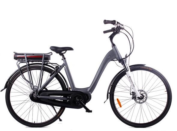 Bicicleta eléctrica de ciudad certificada ec con sistema de motor Bafang Mid Drive 0