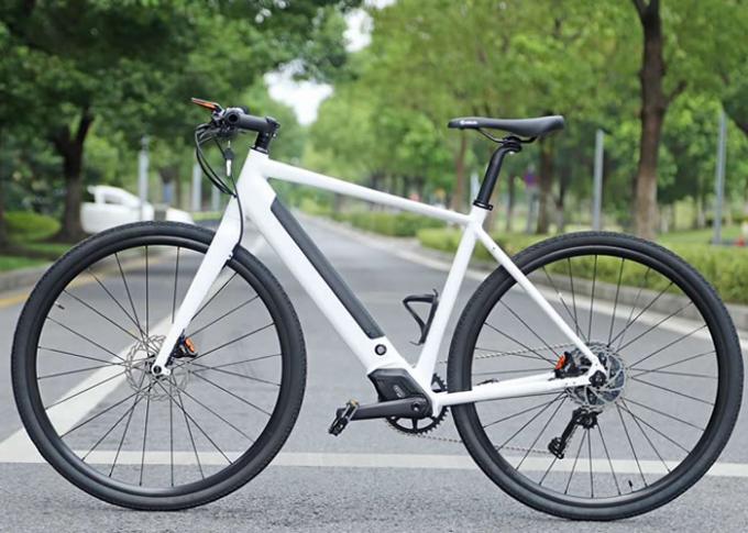 700C de aluminio de grava marco de la bicicleta eléctrica, Bafang M800 Kit de bicicleta eléctrica de carretera 1