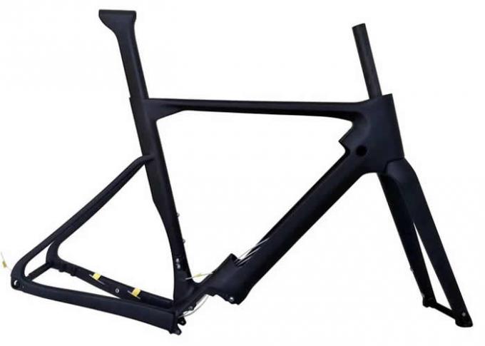 Cuadro de carbono 700c de grava para la bicicleta, kit de marco para la bicicleta de carretera Bafang M800 0