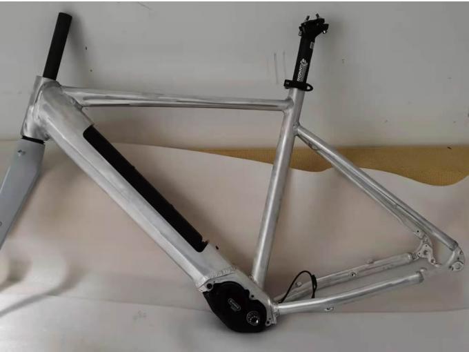 700c aluminio marco de bicicleta eléctrica motorizado Bafang m800 kit de bicicleta de carretera de grava 1
