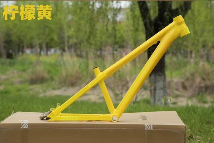 Marco horizontal de Hardtail de la bicicleta de la montaña del marginado de la suciedad del puente 4X BMX del marco de aluminio barato chino de la bici 2