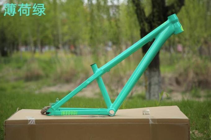 Marco horizontal de Hardtail de la bicicleta de la montaña del marginado de la suciedad del puente 4X BMX del marco de aluminio barato chino de la bici 3