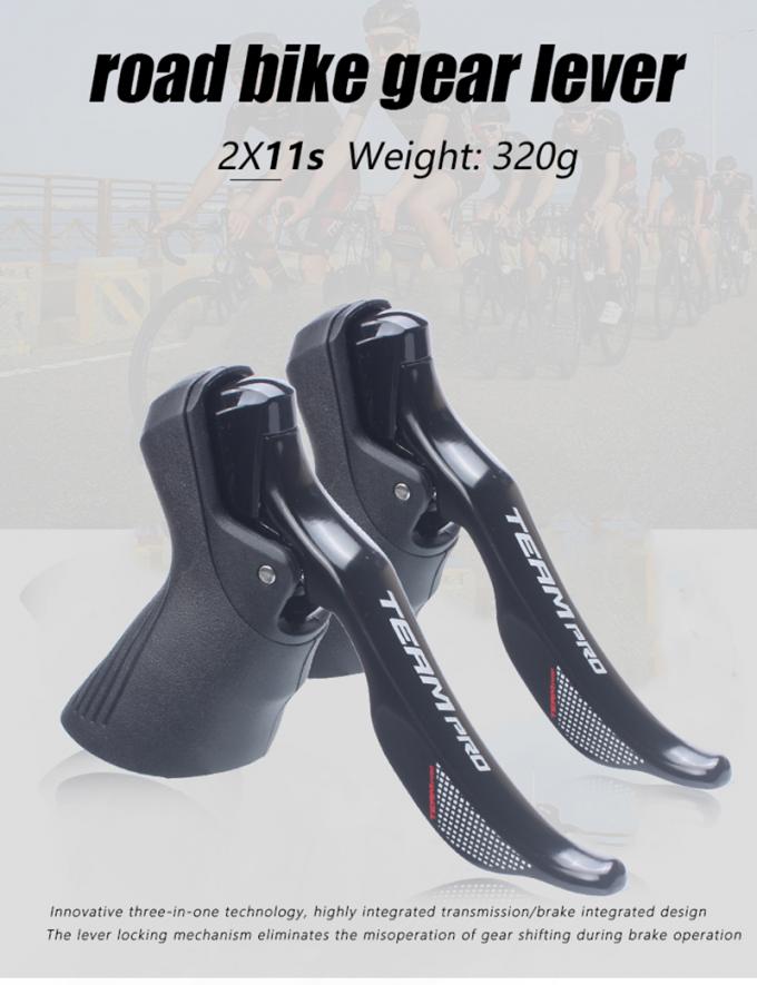 2X11s palanca de freno de transmisión cableado interno compatible con accesorios de bicicleta Shimano 0