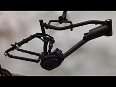 Bafang 250W Trail Suspensión completa E-bike Marco de conducción media Pedelec emtb Bicicleta de montaña eléctrica